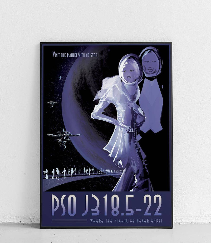 Planet PSO J318.5-22 - poster