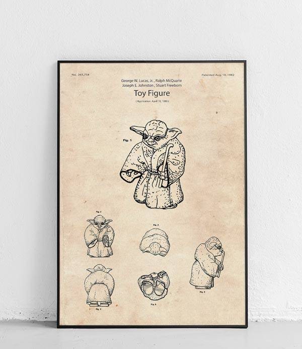 Star Wars Yoda - poster